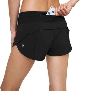 Lululemon Speed Short 4” Black EUC